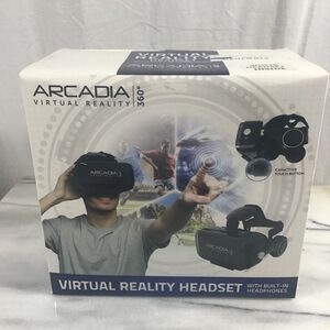 NIB Arcadia 360 Virtual Reality Headset w/ Built-in Headphones